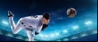Baseball pitcher throwing the ball