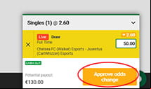 Mr Green Malta Placing a Bet