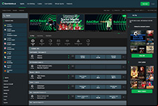 The Sportsbetio Homepage